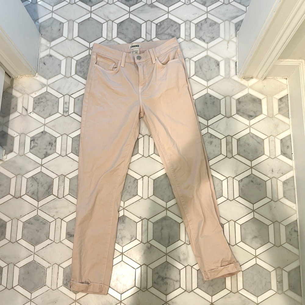 L’agence pink nude jeans